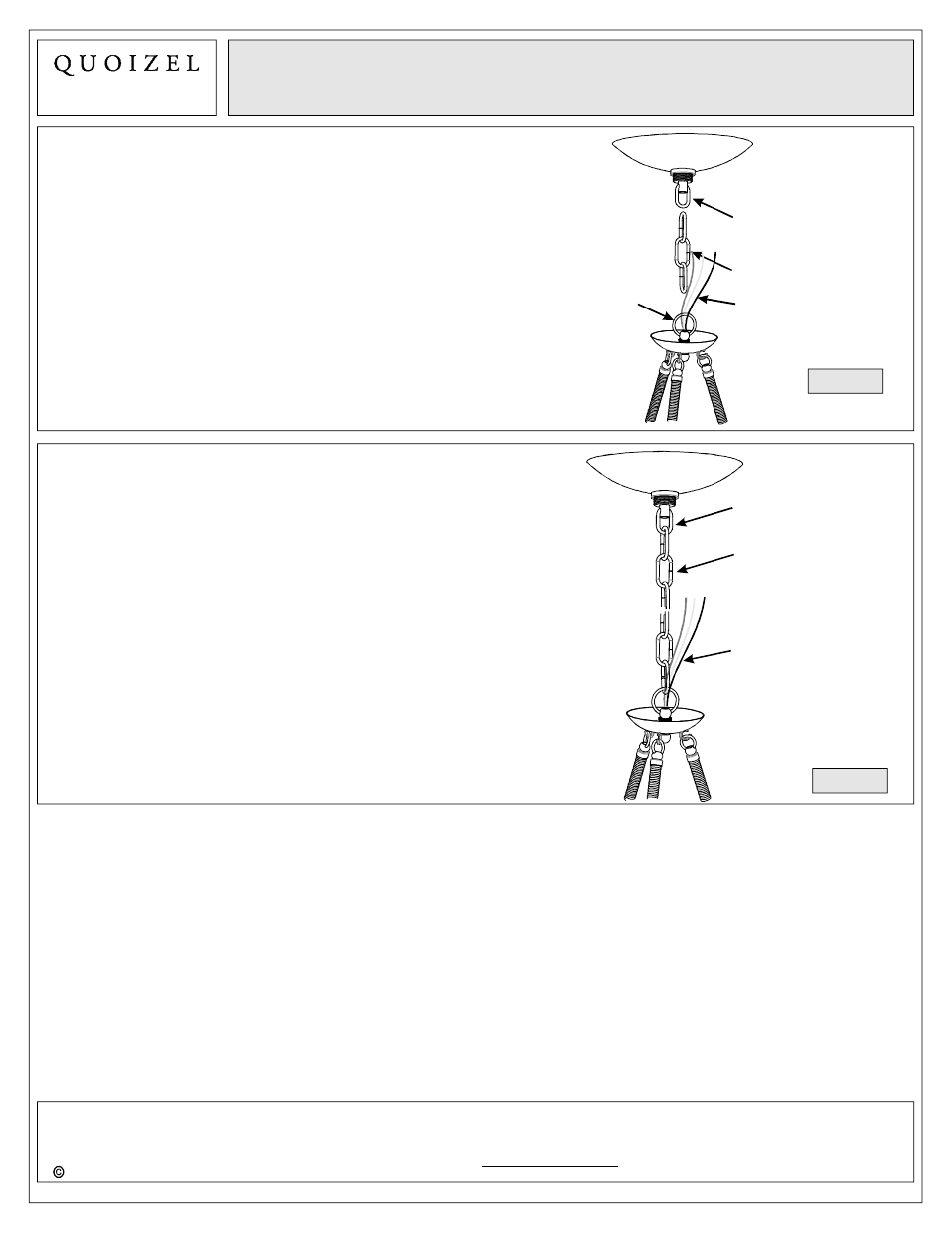 Quoizel BDR2820IB Bandelier User Manual | Page 5 / 6