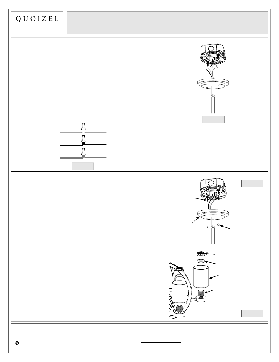 Quoizel CLT5004BN Celestial User Manual | Page 5 / 6