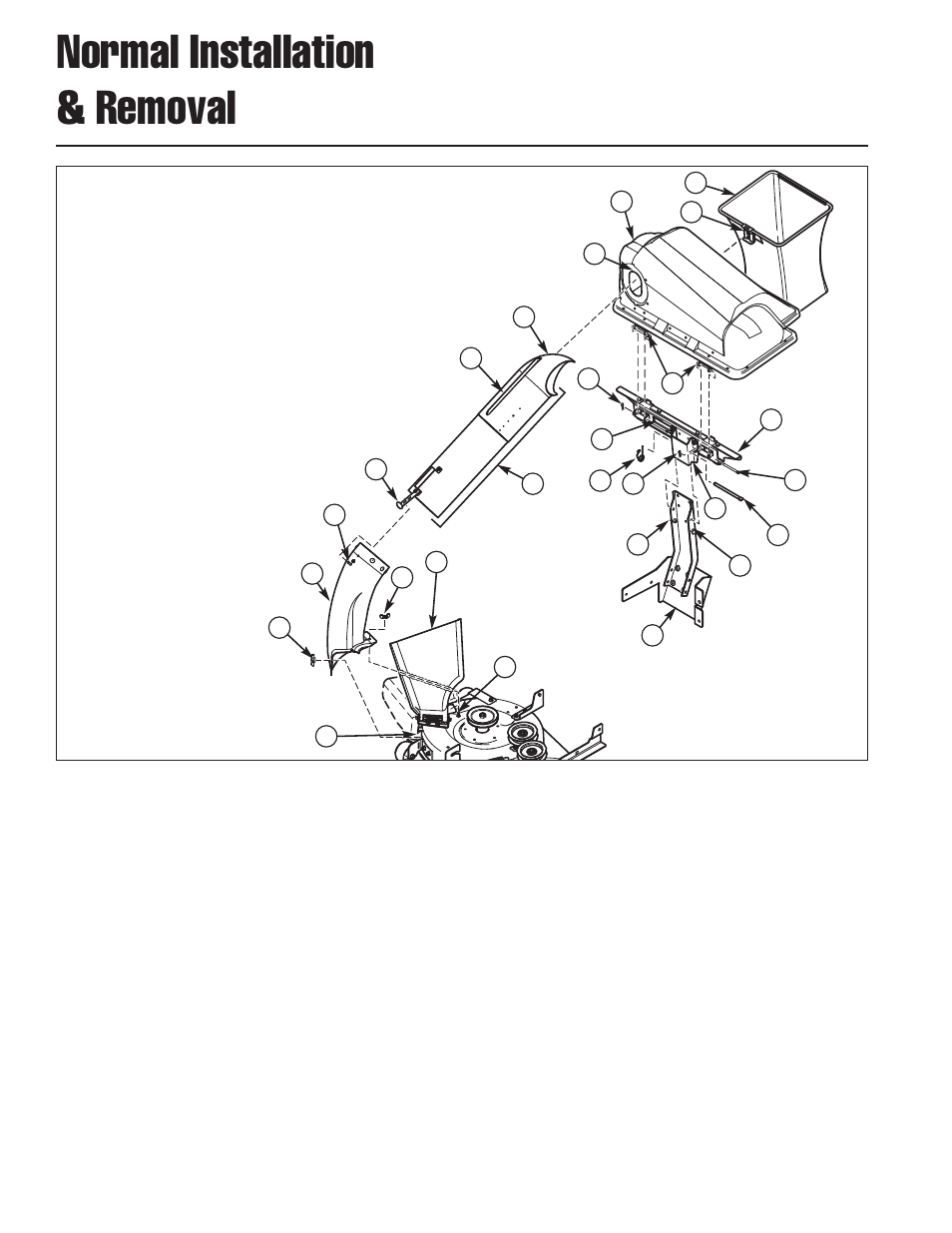 Normal installation & removal | Briggs & Stratton 1695287 User Manual | Page 12 / 14
