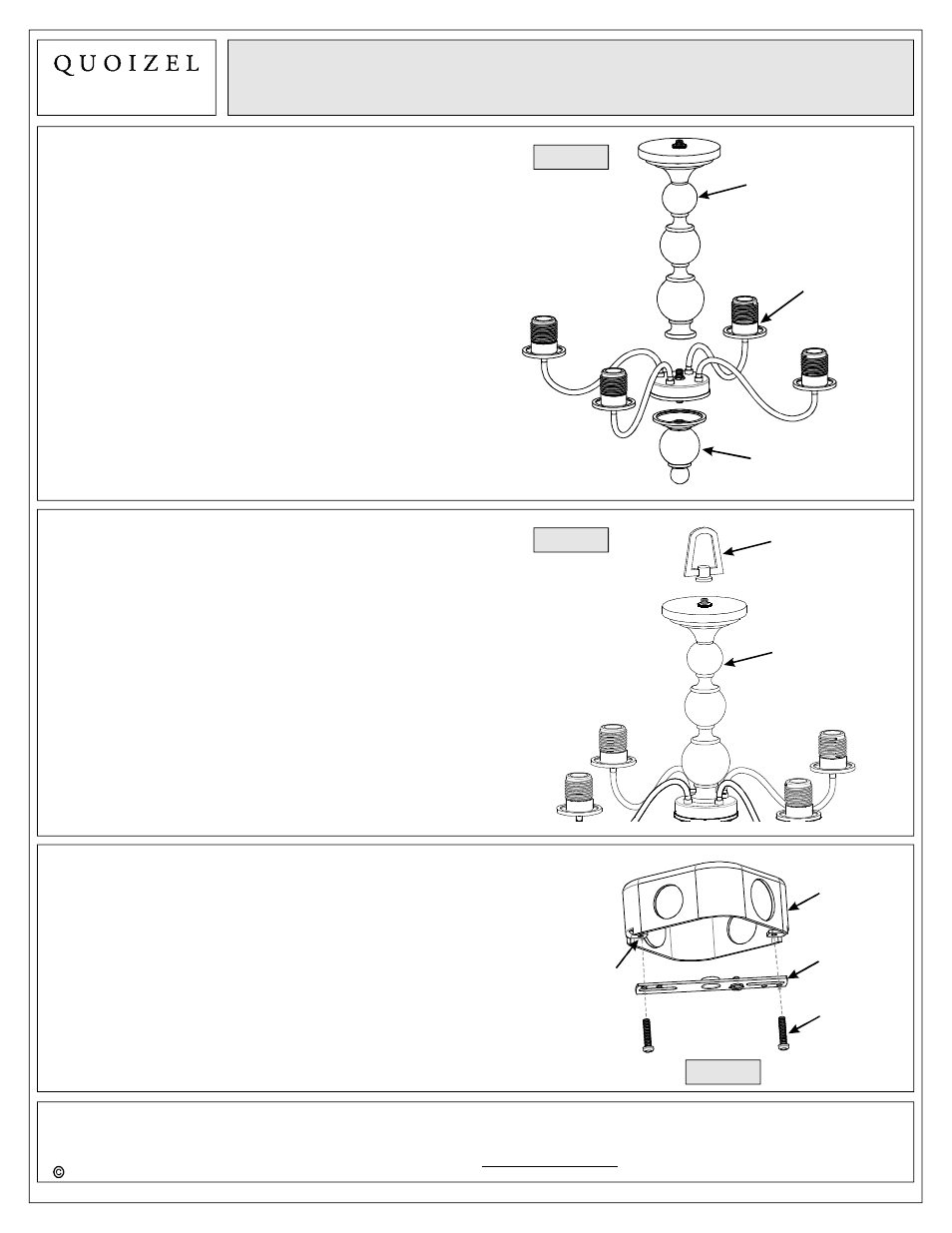 Quoizel DW5004C Downtown User Manual | Page 3 / 7