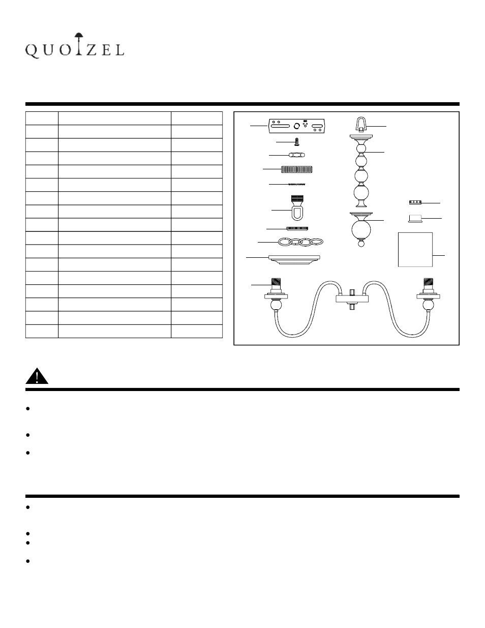 Quoizel DW5005C Downtown User Manual | 7 pages