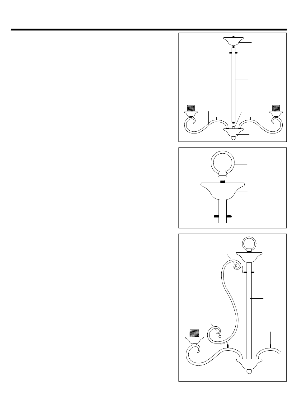 Step 1, Step 2, Step 3 | Installation instruction | Quoizel DH5005AN Duchess User Manual | Page 2 / 4