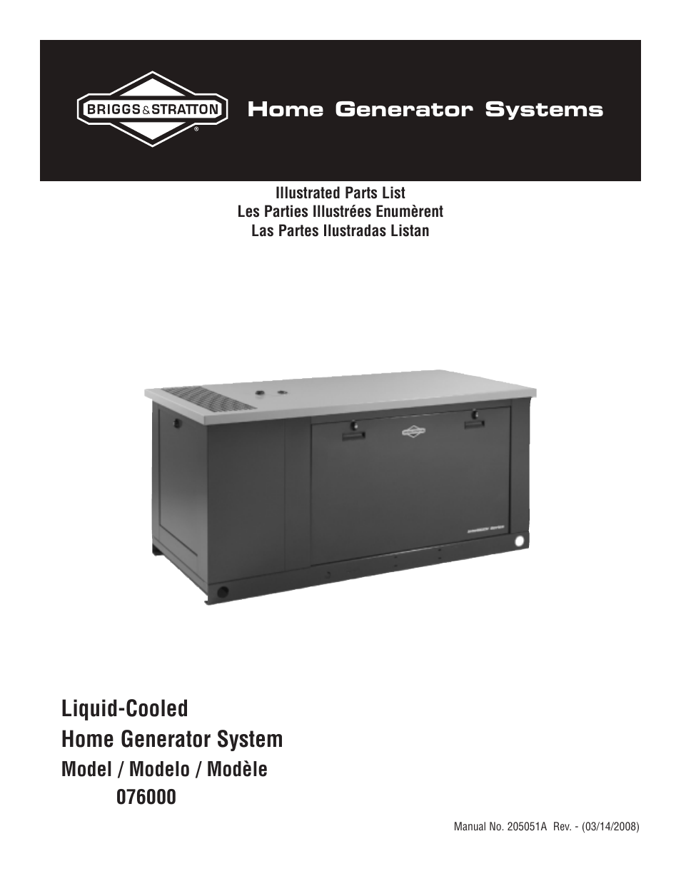Briggs & Stratton 76000 User Manual | 5 pages