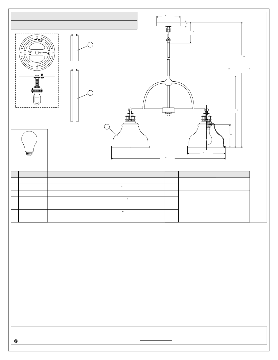 Quoizel GRT5103IS Grant User Manual | Page 3 / 3