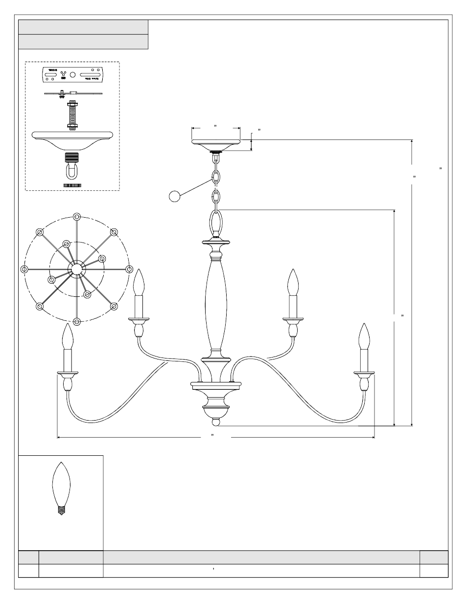 Quoizel HK5012TC Holbrook User Manual | Page 2 / 6