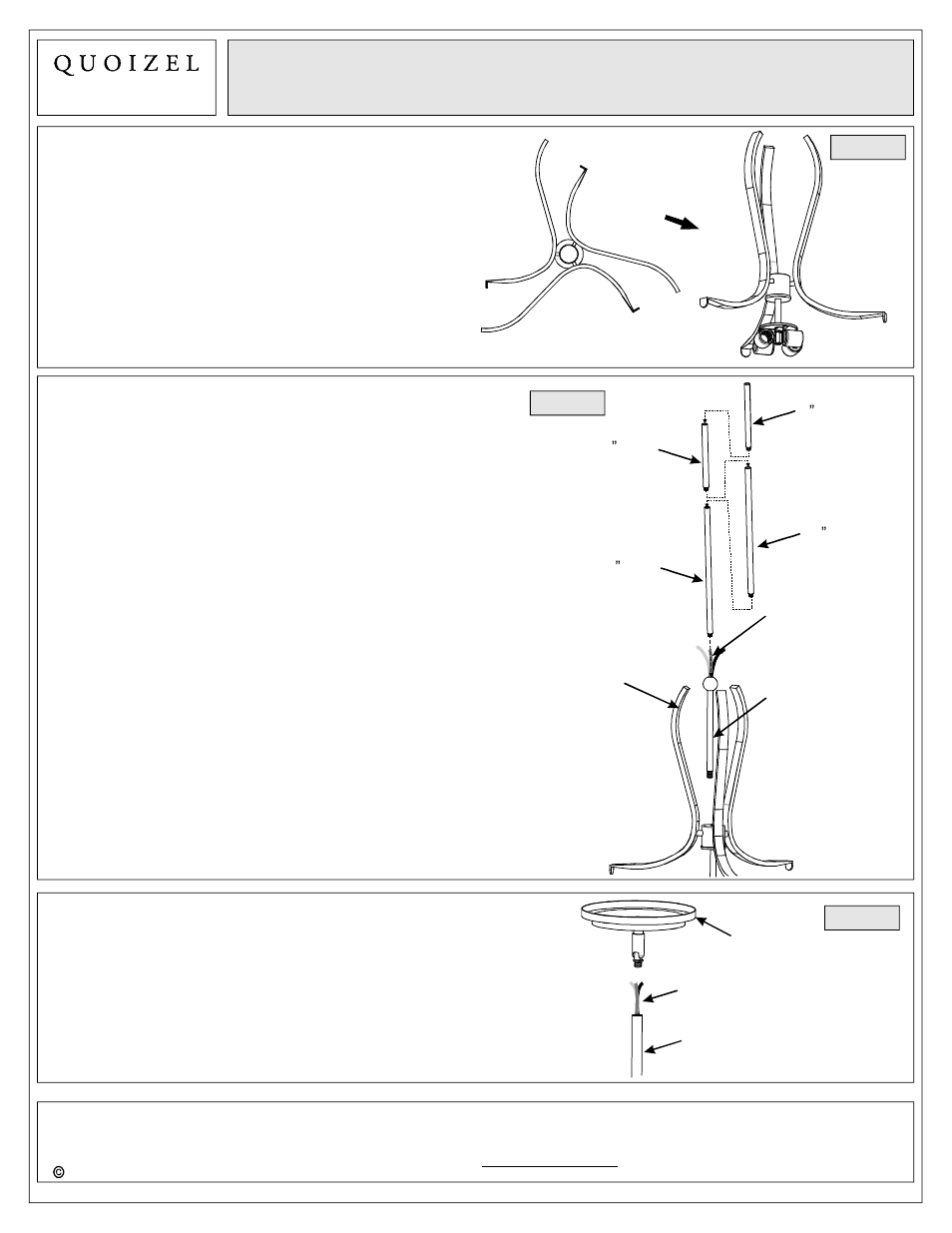 Quoizel KPR2818BN Kemper User Manual | Page 3 / 6