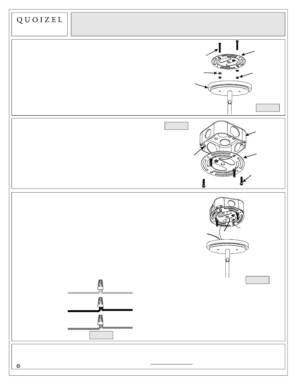 Quoizel KPR2818BN Kemper User Manual | Page 4 / 6