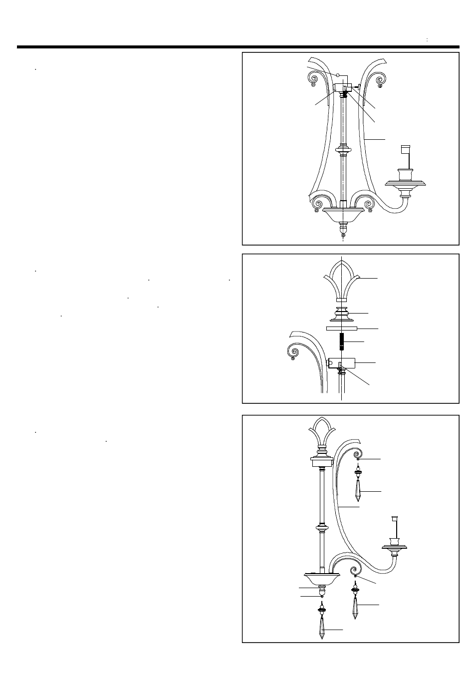 Step 1, Step 2, Step 3 | Installation instructions | Quoizel KD5003MM Kendra User Manual | Page 2 / 4