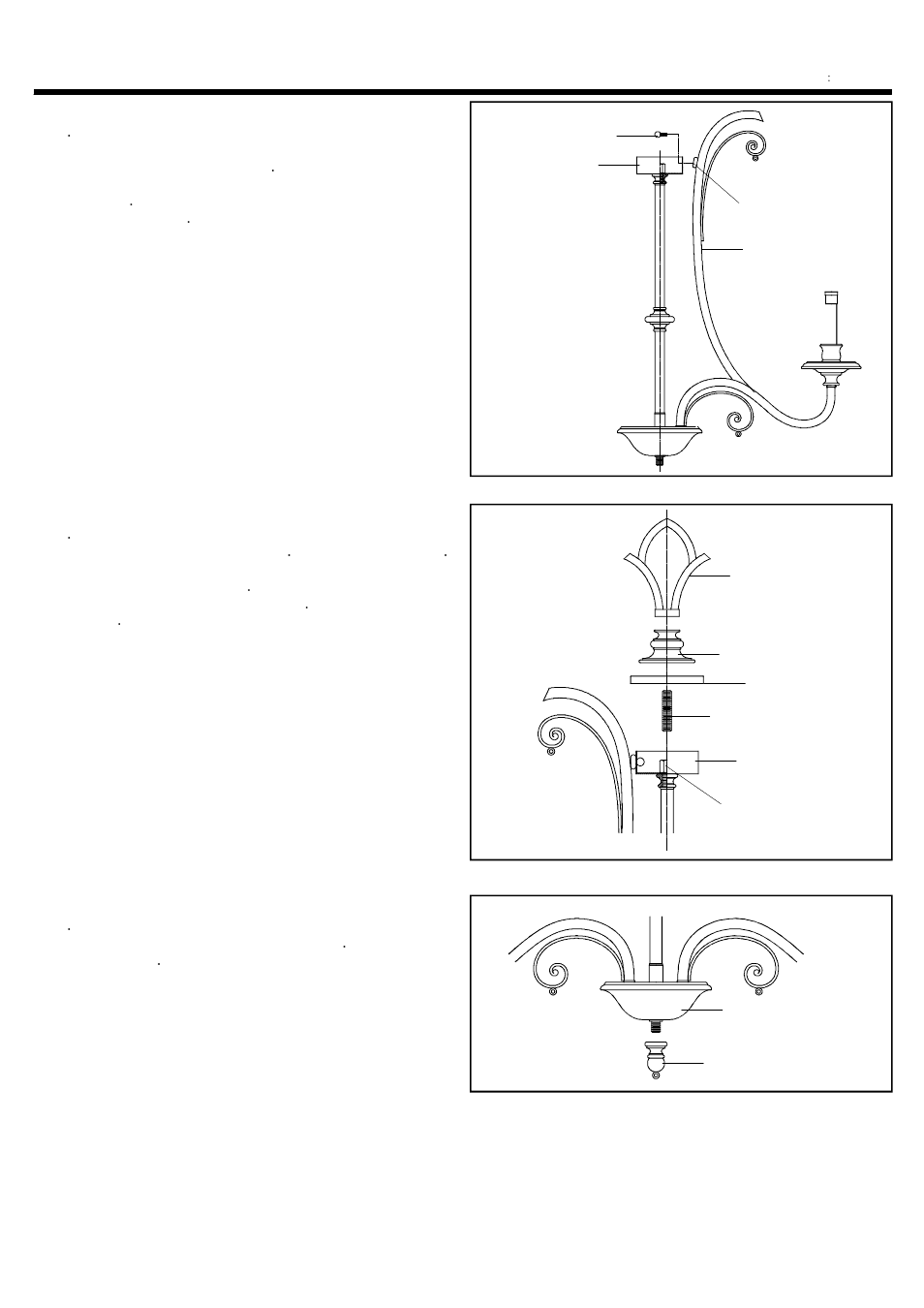 Step 1, Step 2, Step 3 | Installation instructions | Quoizel KD5005MM Kendra User Manual | Page 2 / 5