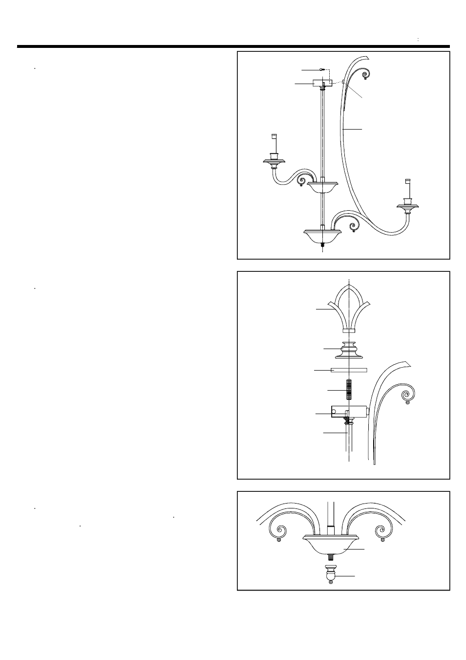 Installation instructions, Step 1, Step 2 | Step 3 | Quoizel KD5009MM Kendra User Manual | Page 2 / 5