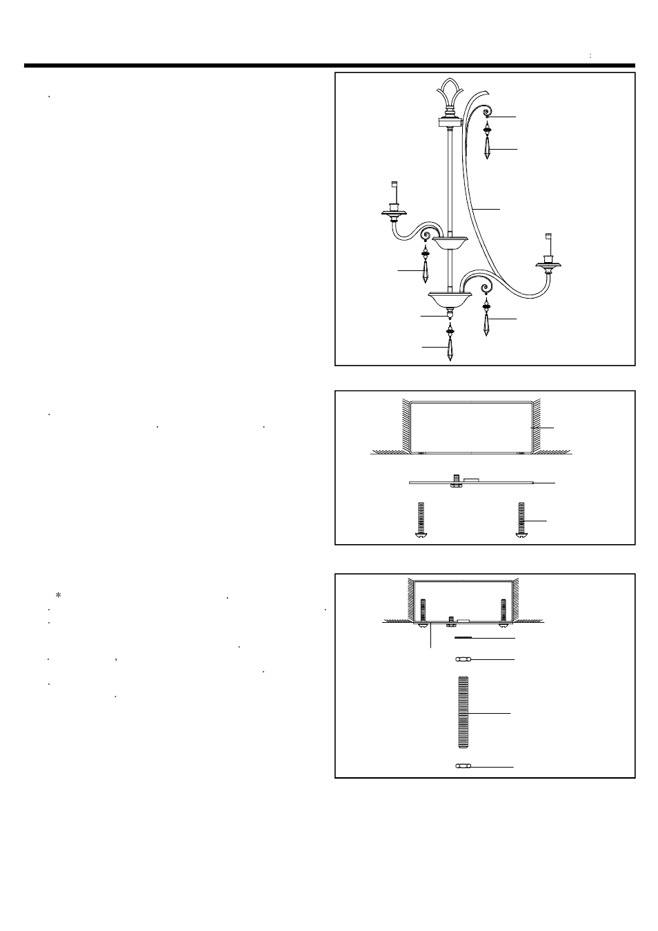 Step 4, Step 5, Step 6 | Installation instructions | Quoizel KD5009MM Kendra User Manual | Page 3 / 5