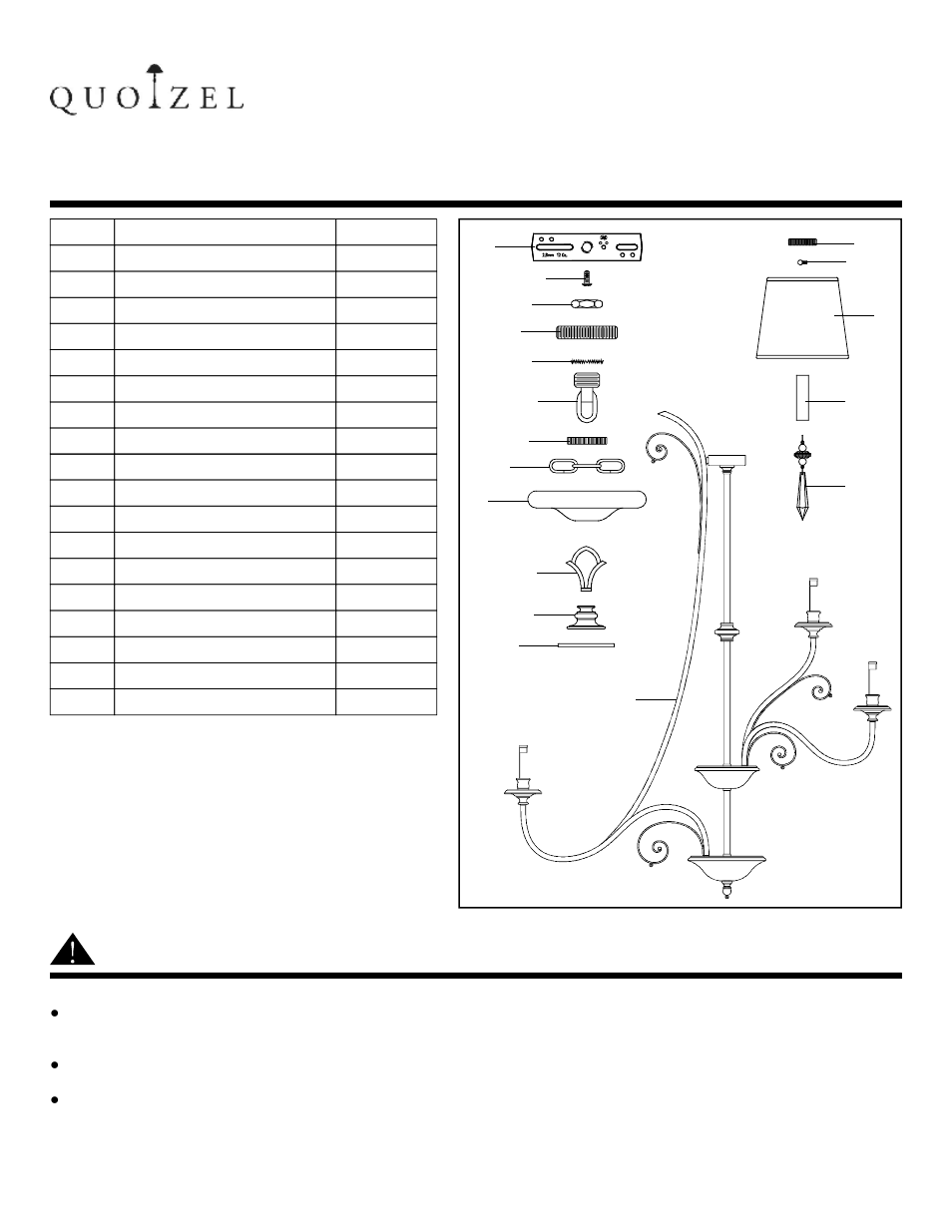 Quoizel KD5015MM Kendra User Manual | 5 pages