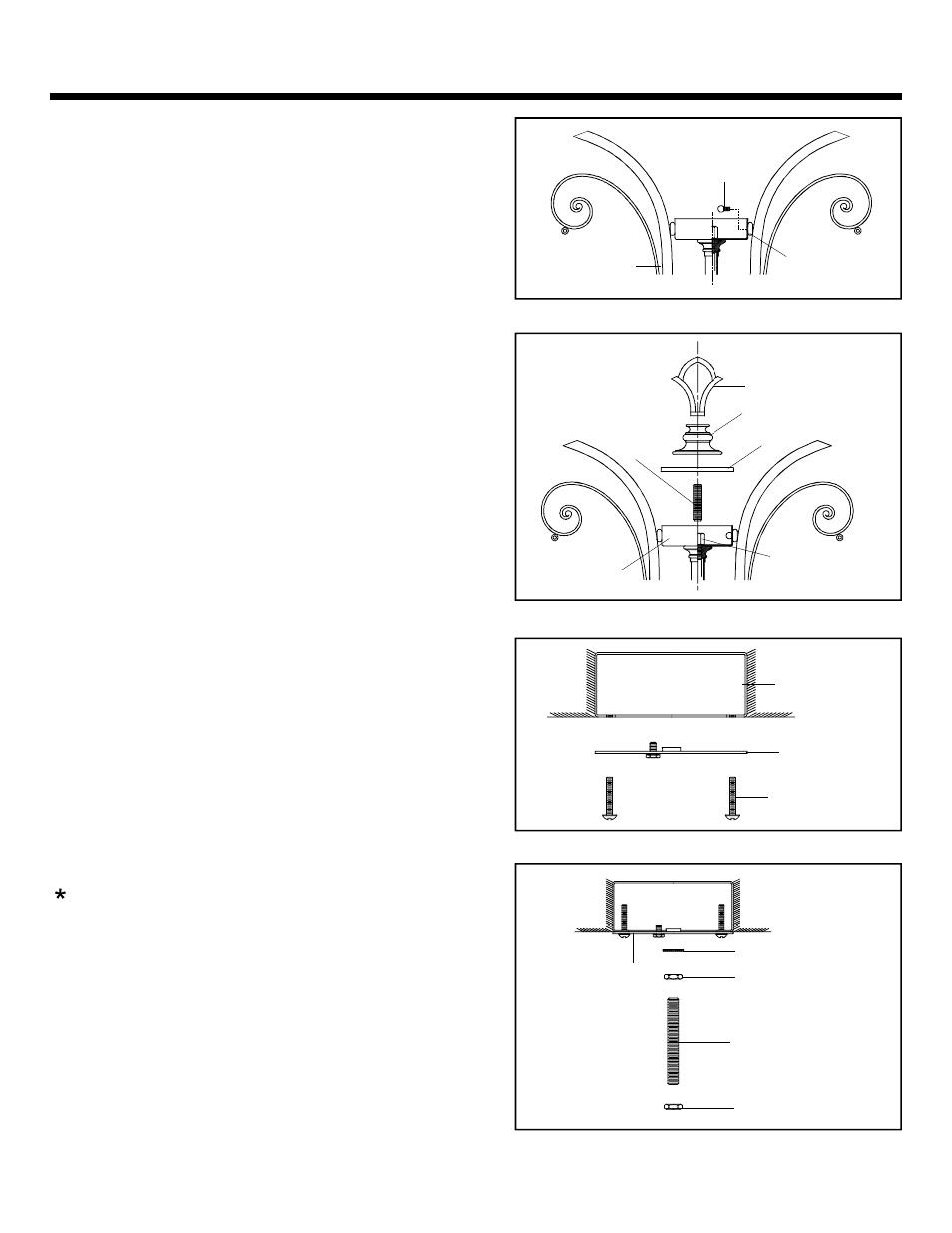 Installation instructions step 2, Step 3, Step 4 | Step 5 | Quoizel KD5015MM Kendra User Manual | Page 3 / 5