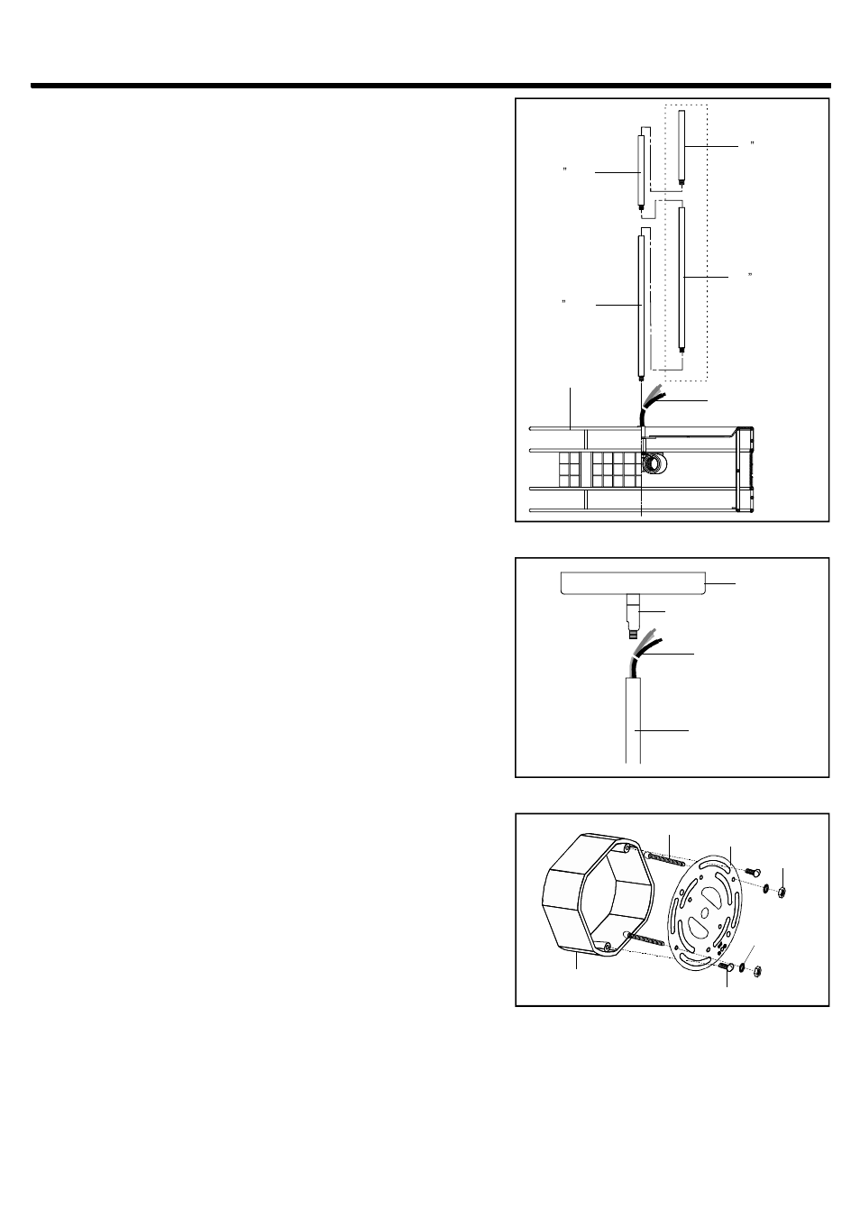 Installation instructions, Step 1, Step 2 | Step 3 | Quoizel MC842CRC Laguna User Manual | Page 2 / 4