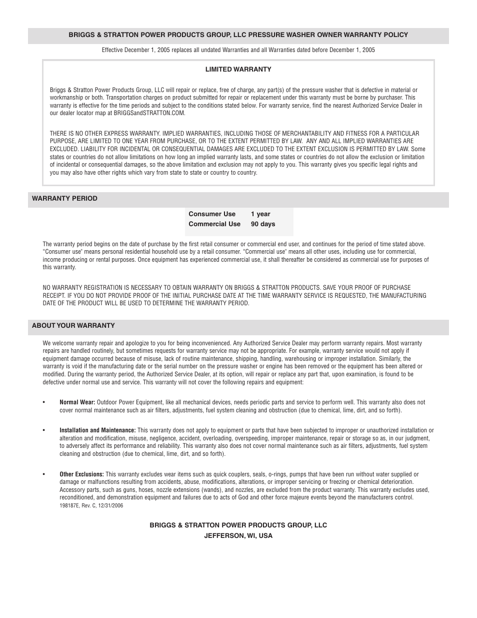 Briggs & Stratton 20223 User Manual | Page 19 / 92