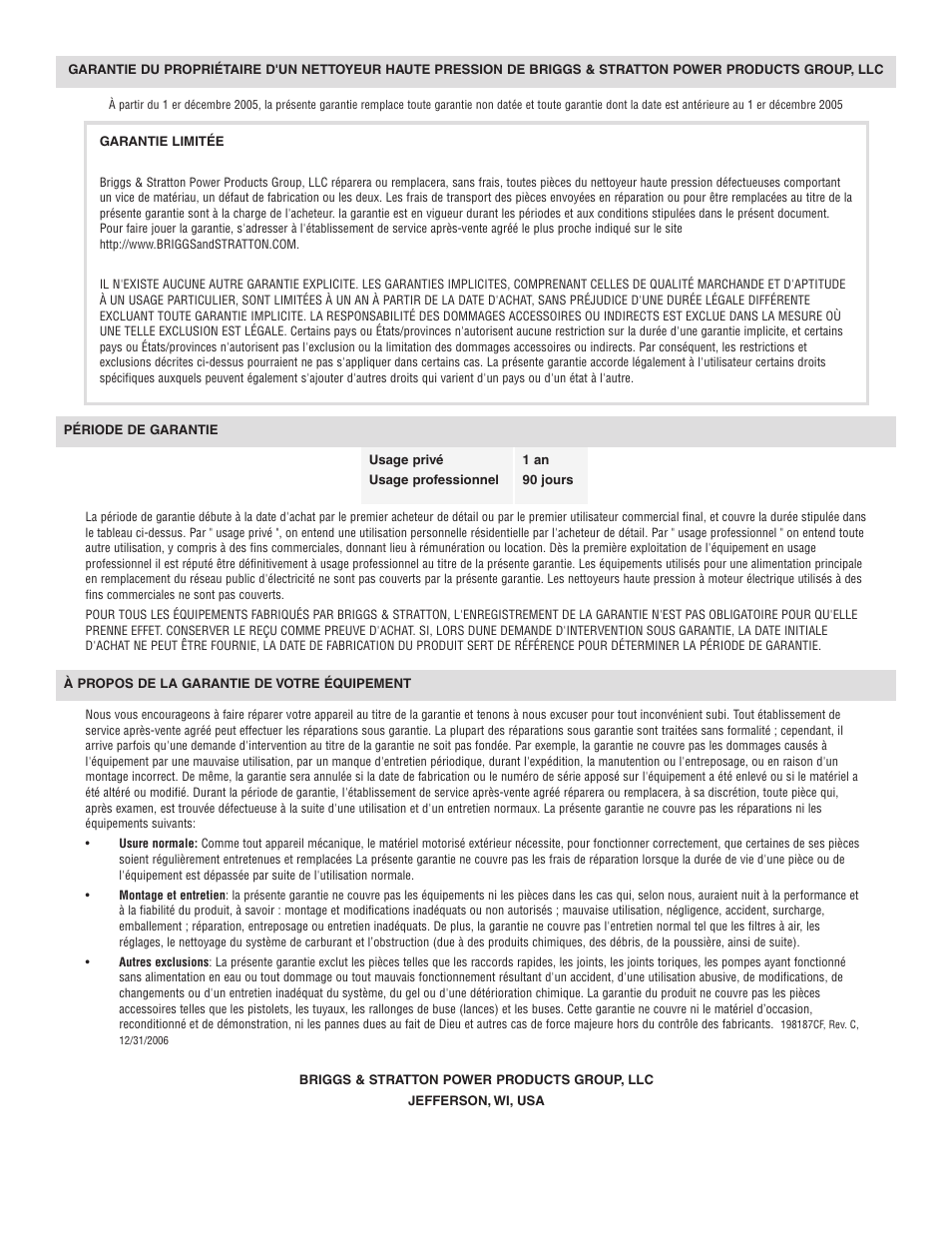 Briggs & Stratton 20223 User Manual | Page 37 / 92