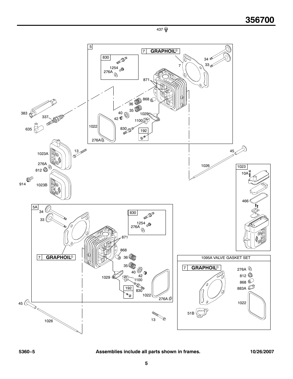 Briggs & Stratton 356700 User Manual | Page 5 / 18