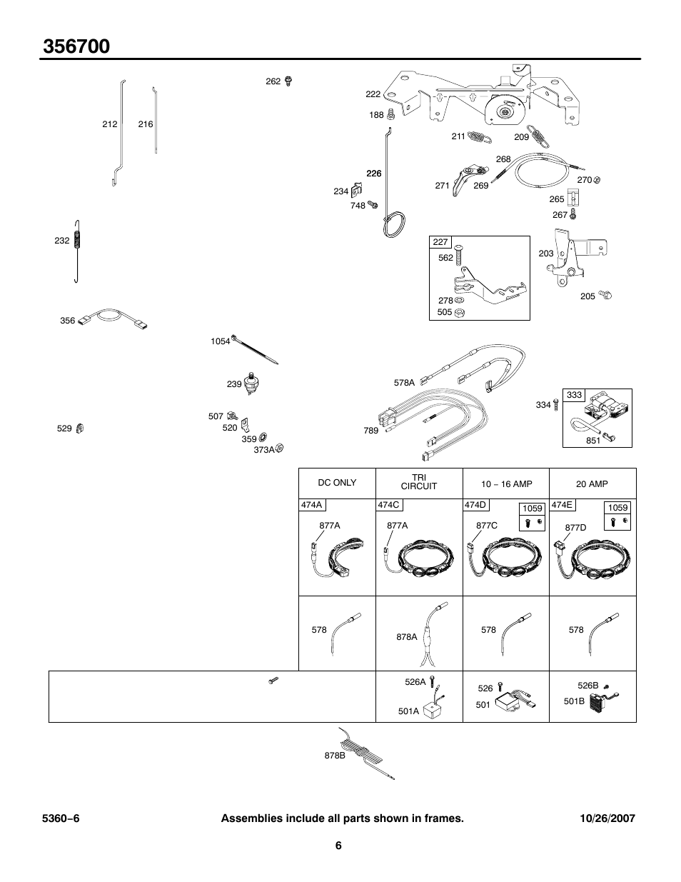 Briggs & Stratton 356700 User Manual | Page 6 / 18