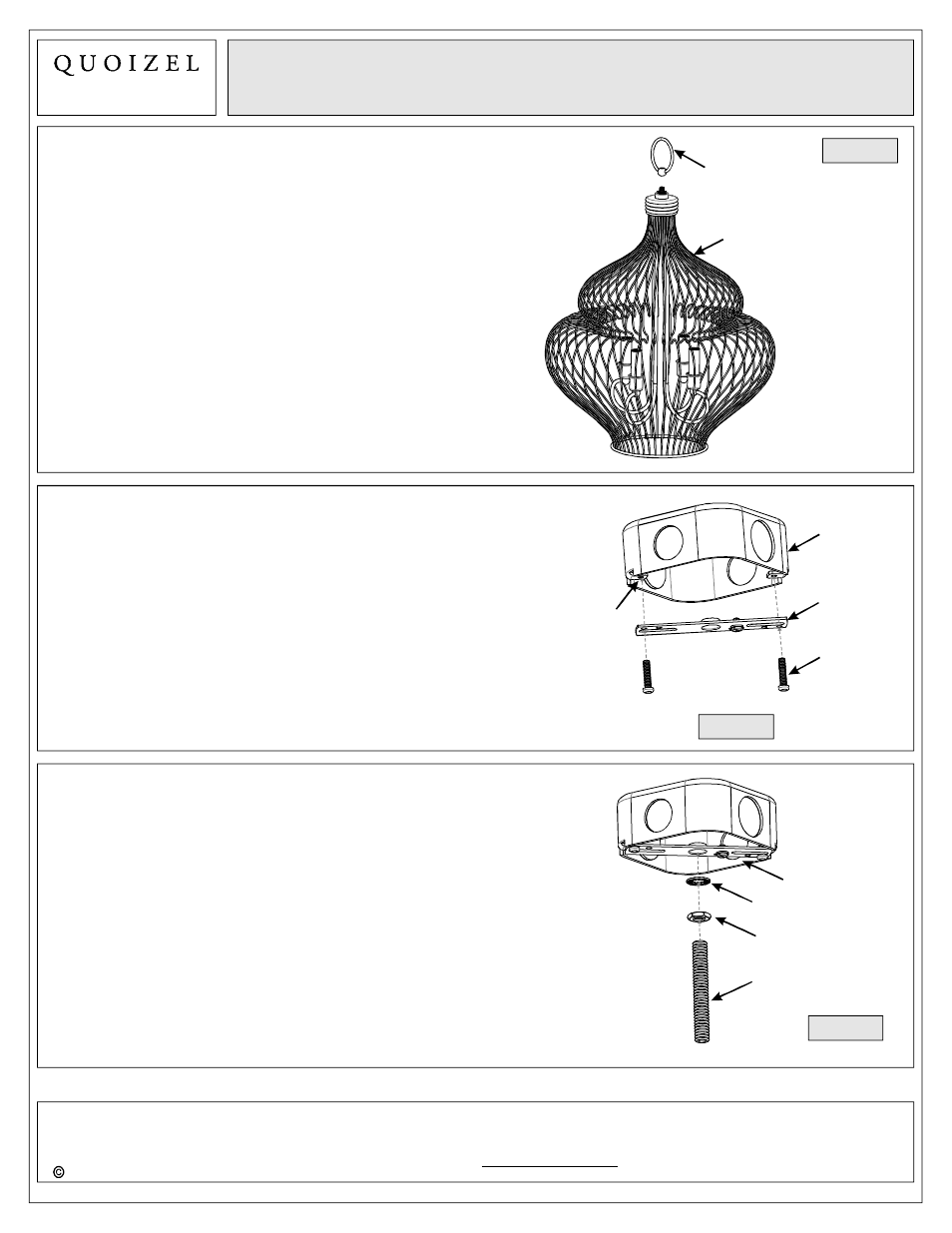 Quoizel QF1676W Quoizel Fixture User Manual | Page 3 / 6