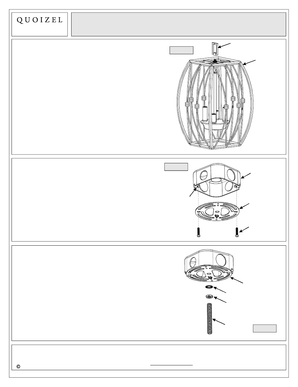 Quoizel QF1686IB Quoizel Fixture User Manual | Page 3 / 6