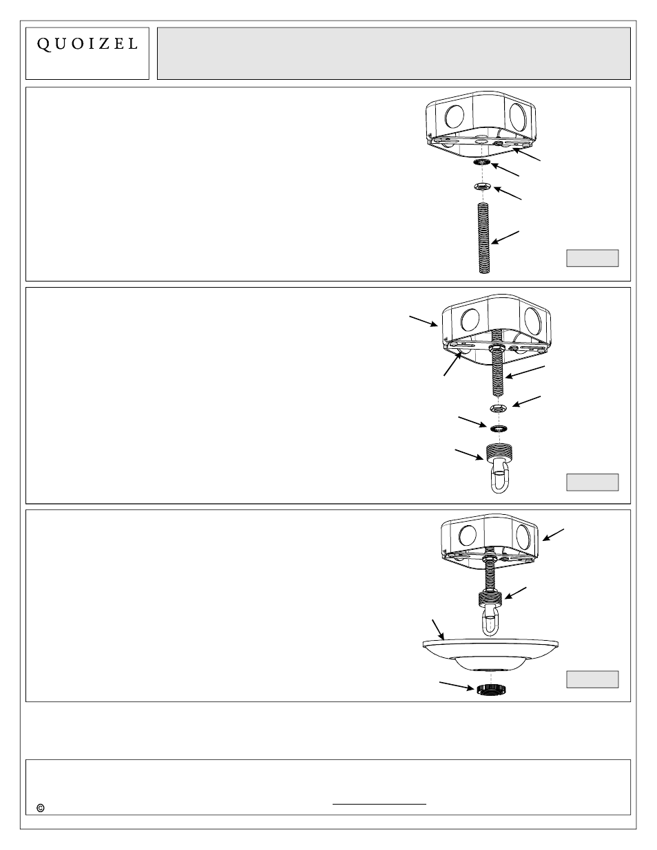 Quoizel QMC1681AY Quoizel Mini Chandelier User Manual | Page 4 / 7