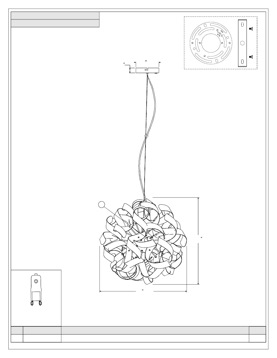 Quoizel RBN2831MN Ribbons User Manual | Page 2 / 4