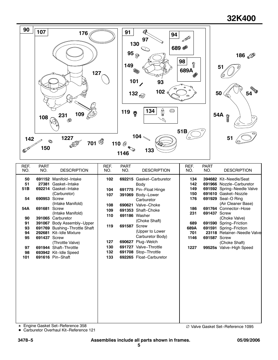 Briggs & Stratton 32K400 User Manual | Page 5 / 11