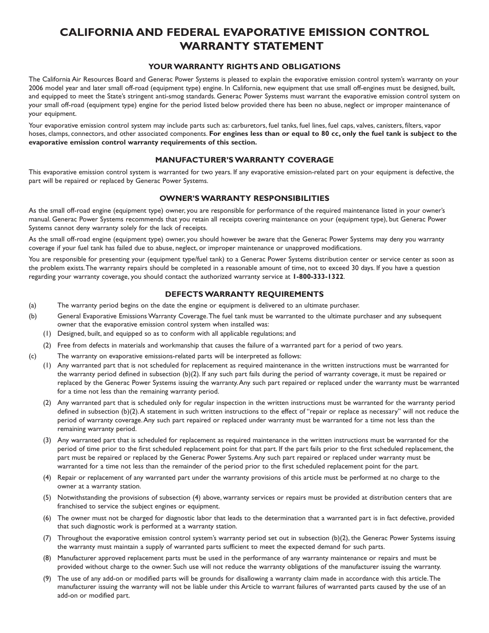 Briggs & Stratton 030254 User Manual | Page 25 / 84