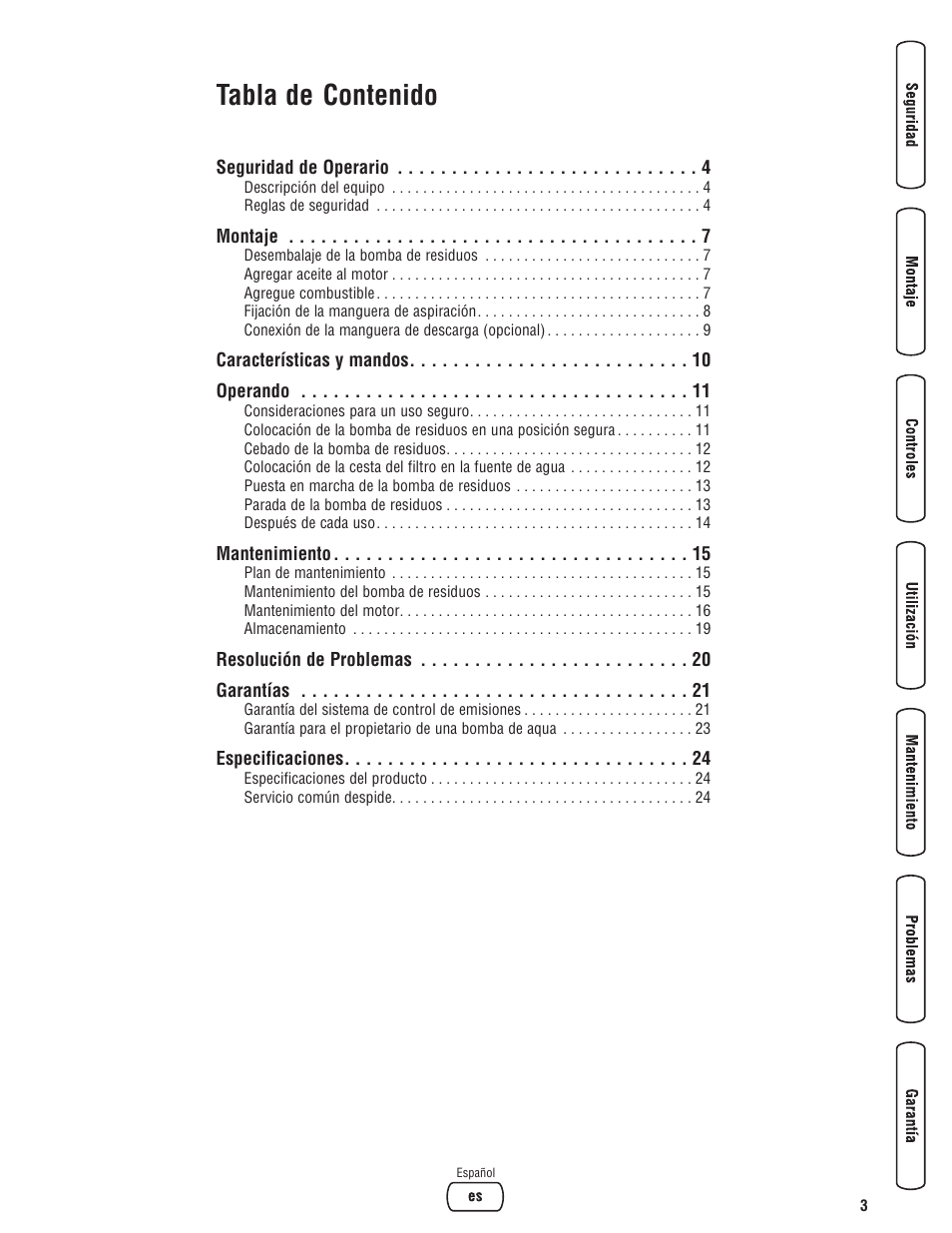 Briggs & Stratton 073017 User Manual | Page 27 / 72