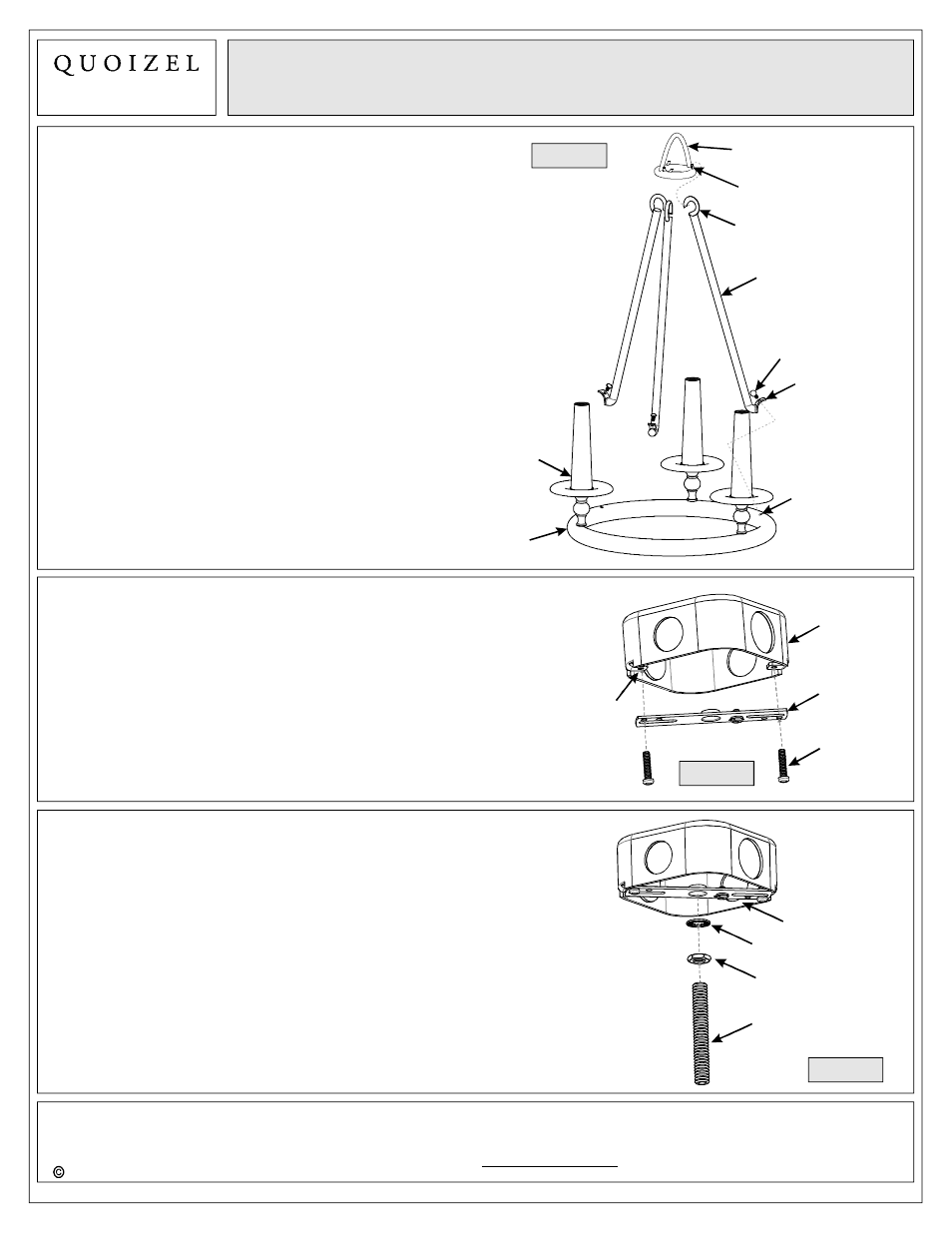 Quoizel VYR5003ML Voyager User Manual | Page 3 / 6