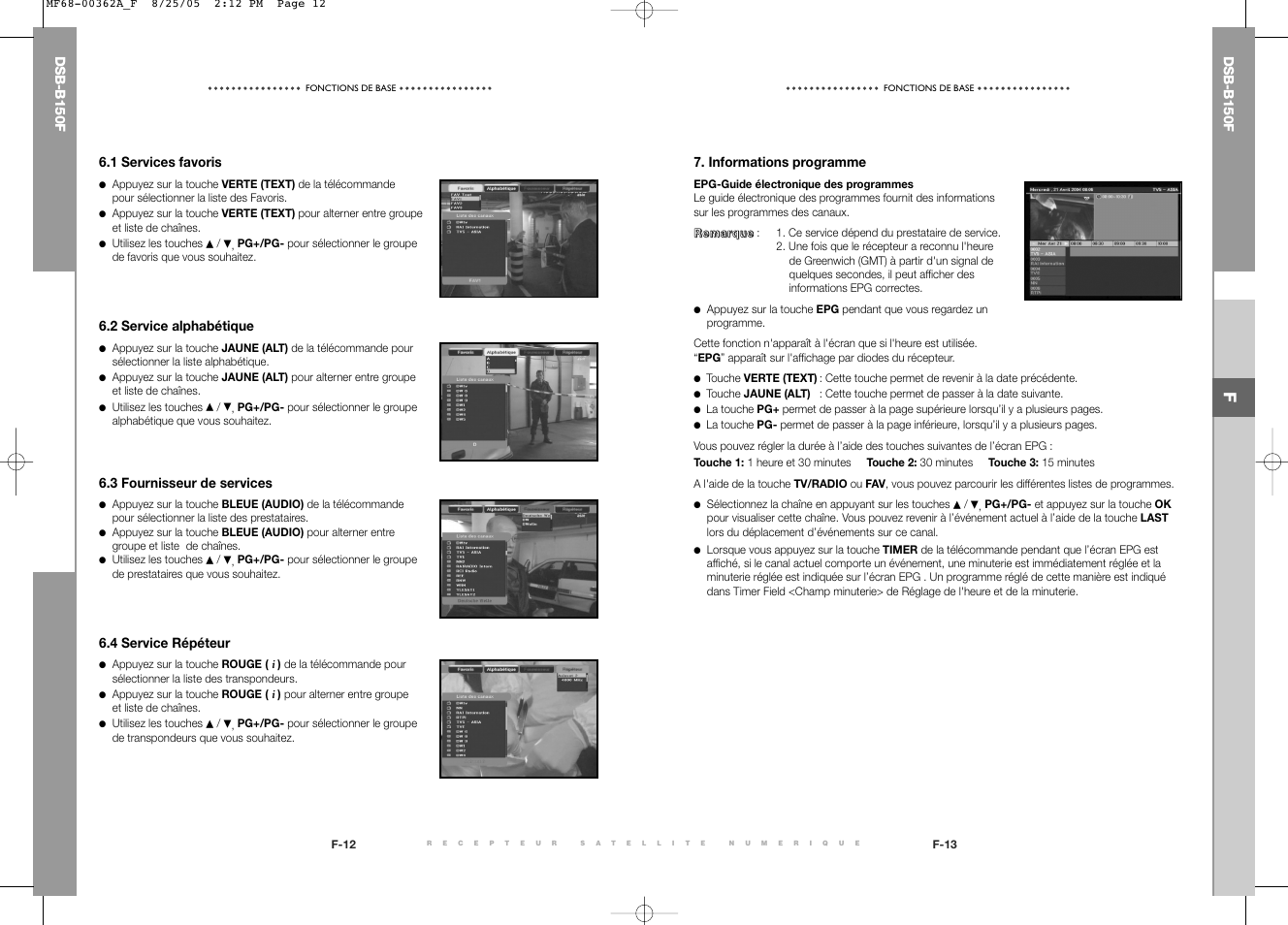 Samsung DSB-B150F User Manual | Page 46 / 110