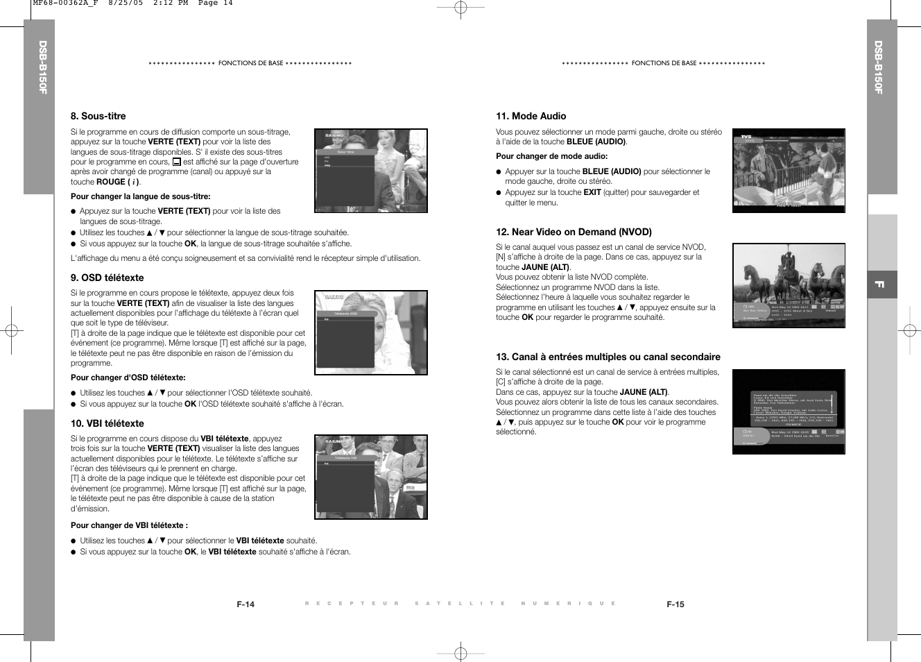 Samsung DSB-B150F User Manual | Page 47 / 110