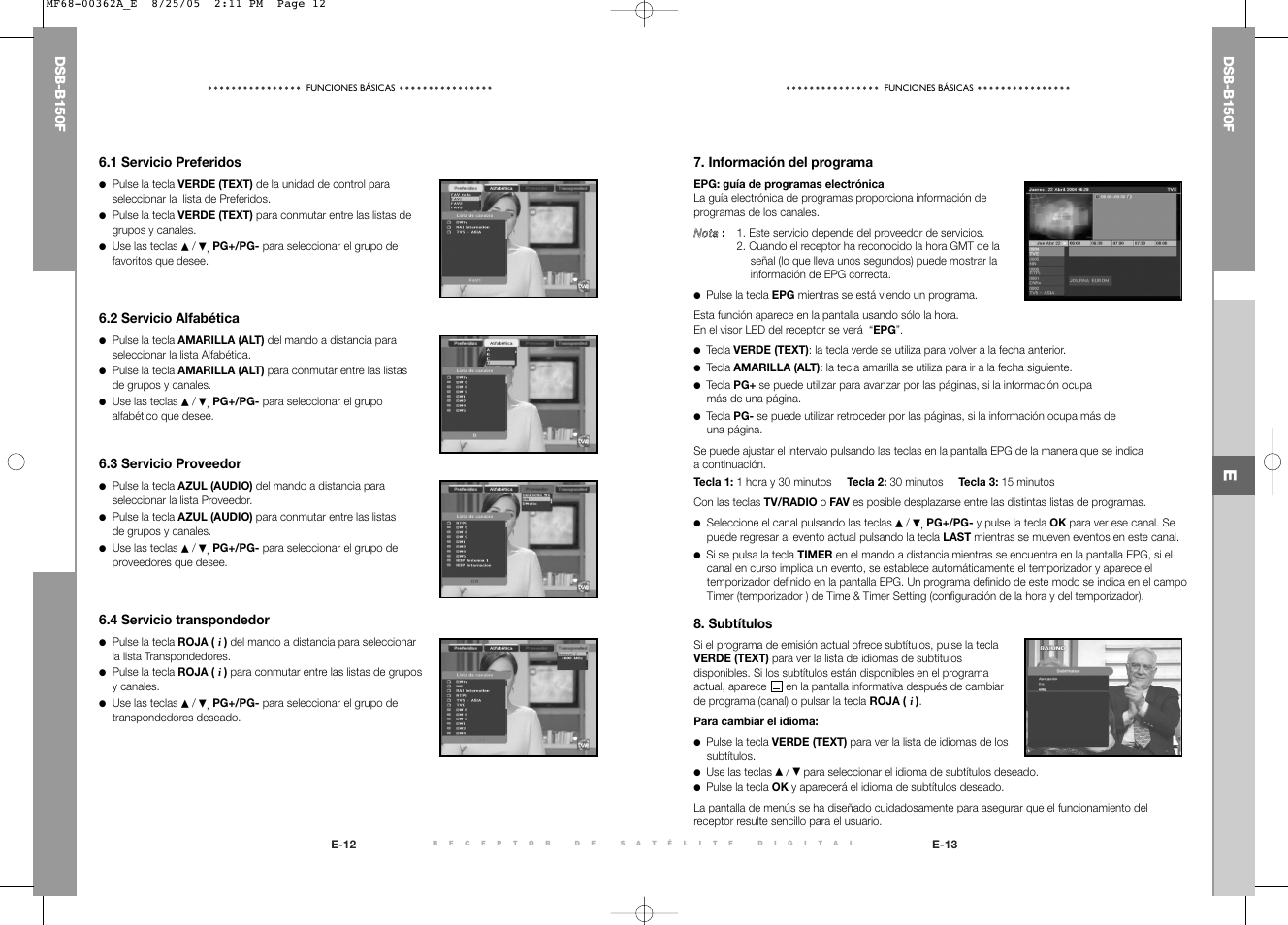 Samsung DSB-B150F User Manual | Page 82 / 110