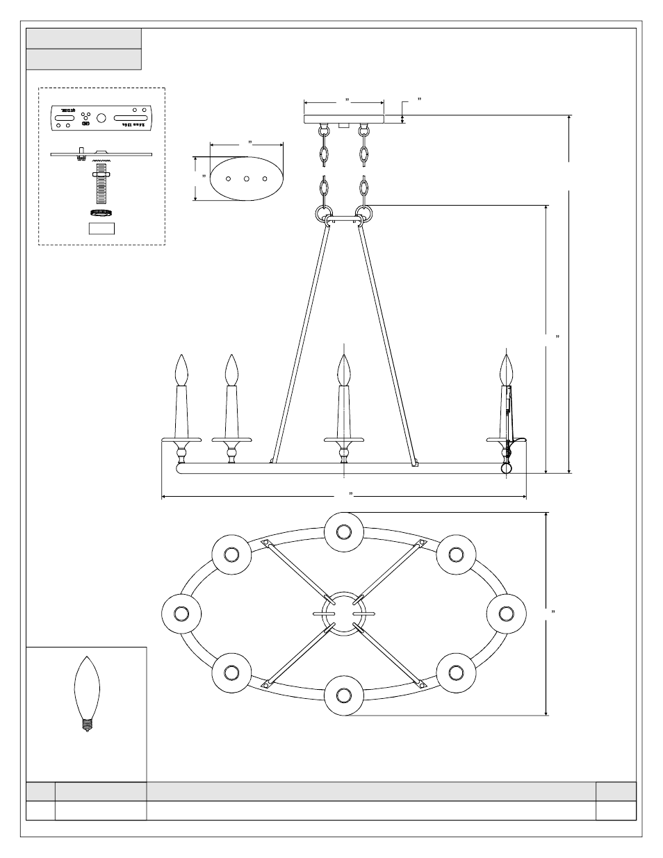 Quoizel VYR5008ML Voyager User Manual | Page 2 / 6