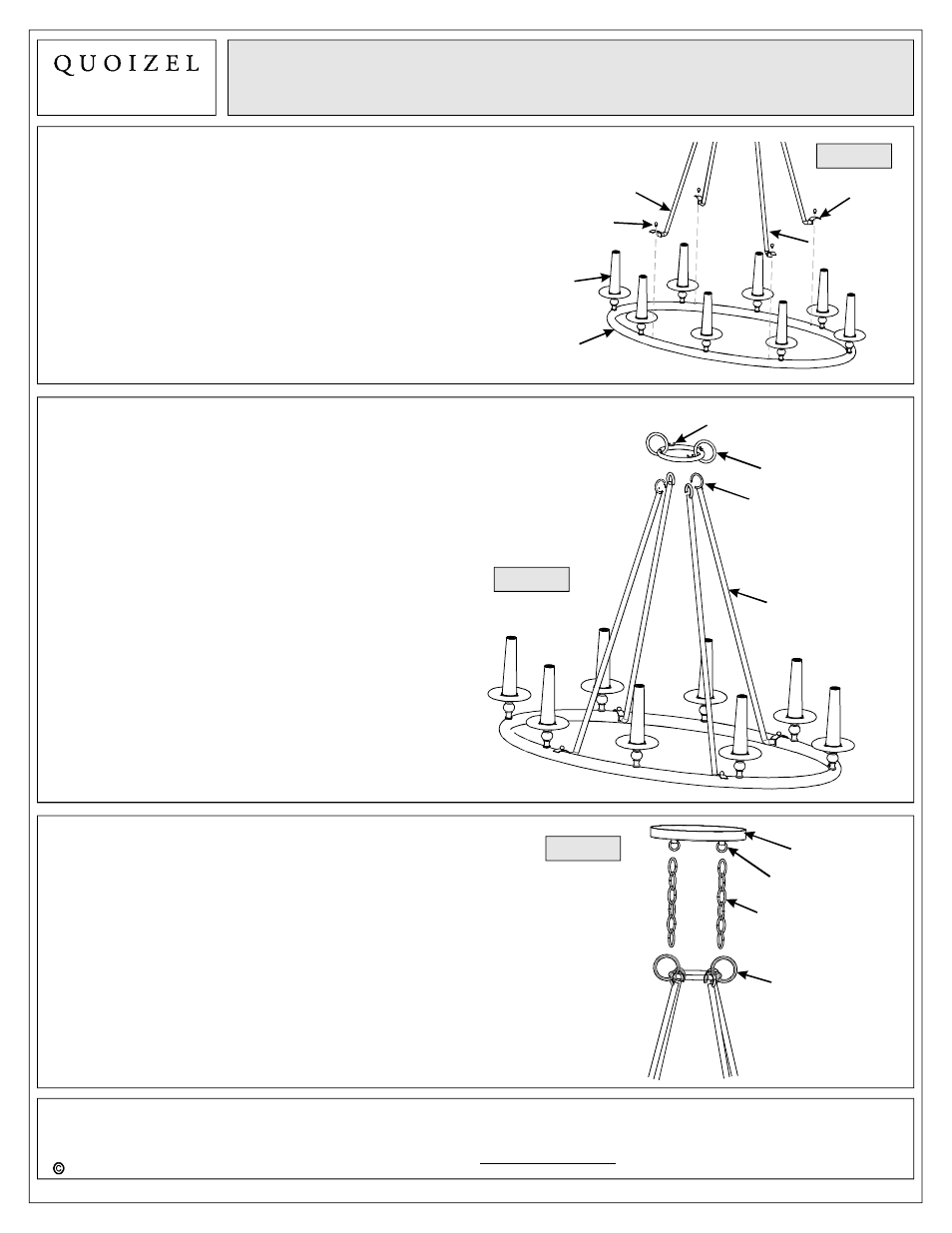 Quoizel VYR5008ML Voyager User Manual | Page 3 / 6
