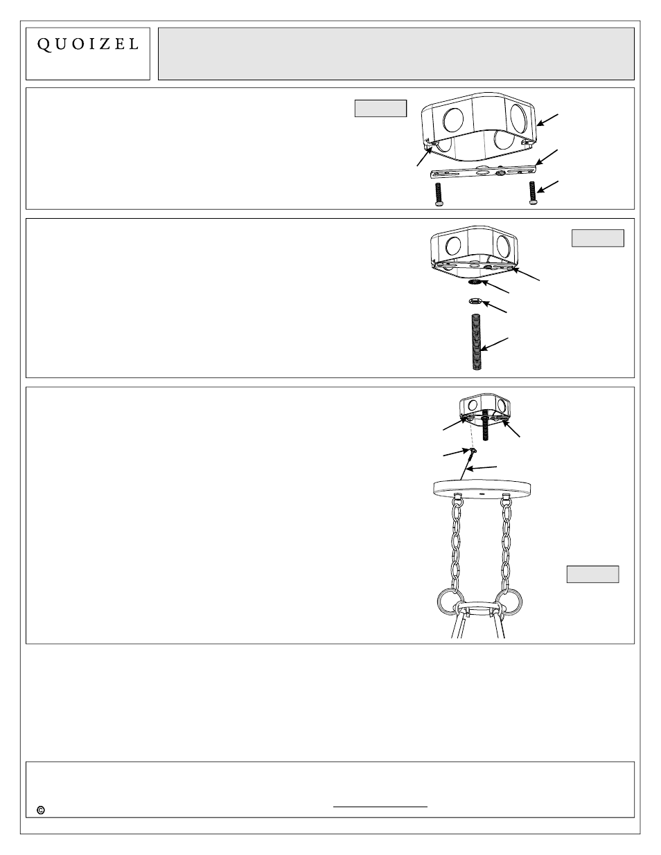 Quoizel VYR5008ML Voyager User Manual | Page 4 / 6