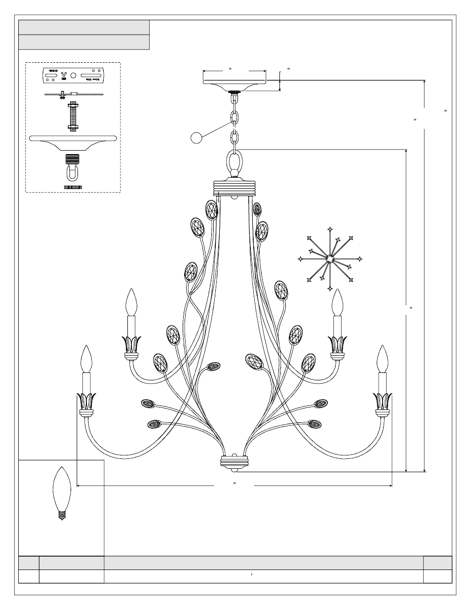 Quoizel WSY5012IF Wesley User Manual | Page 2 / 6