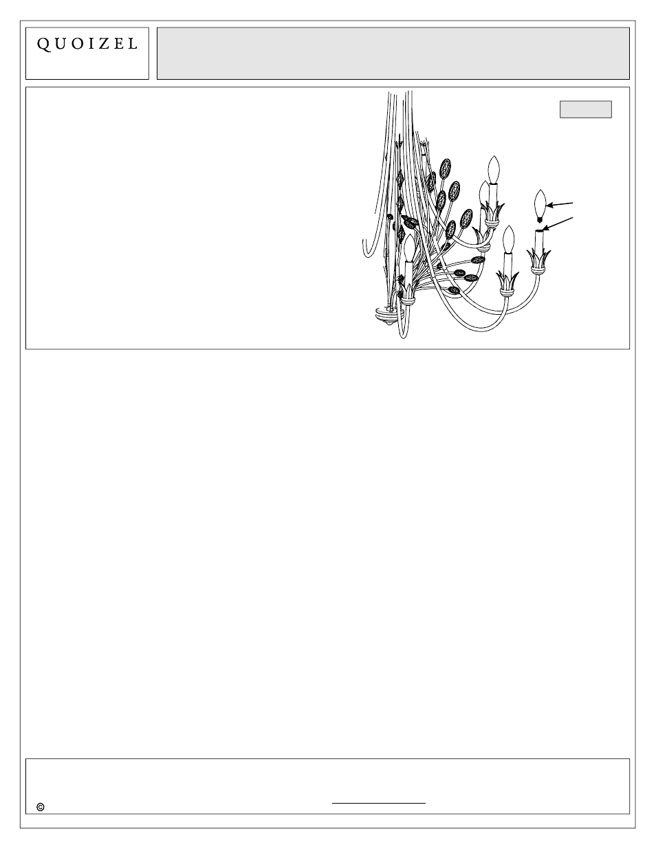 Quoizel WSY5012IF Wesley User Manual | Page 6 / 6