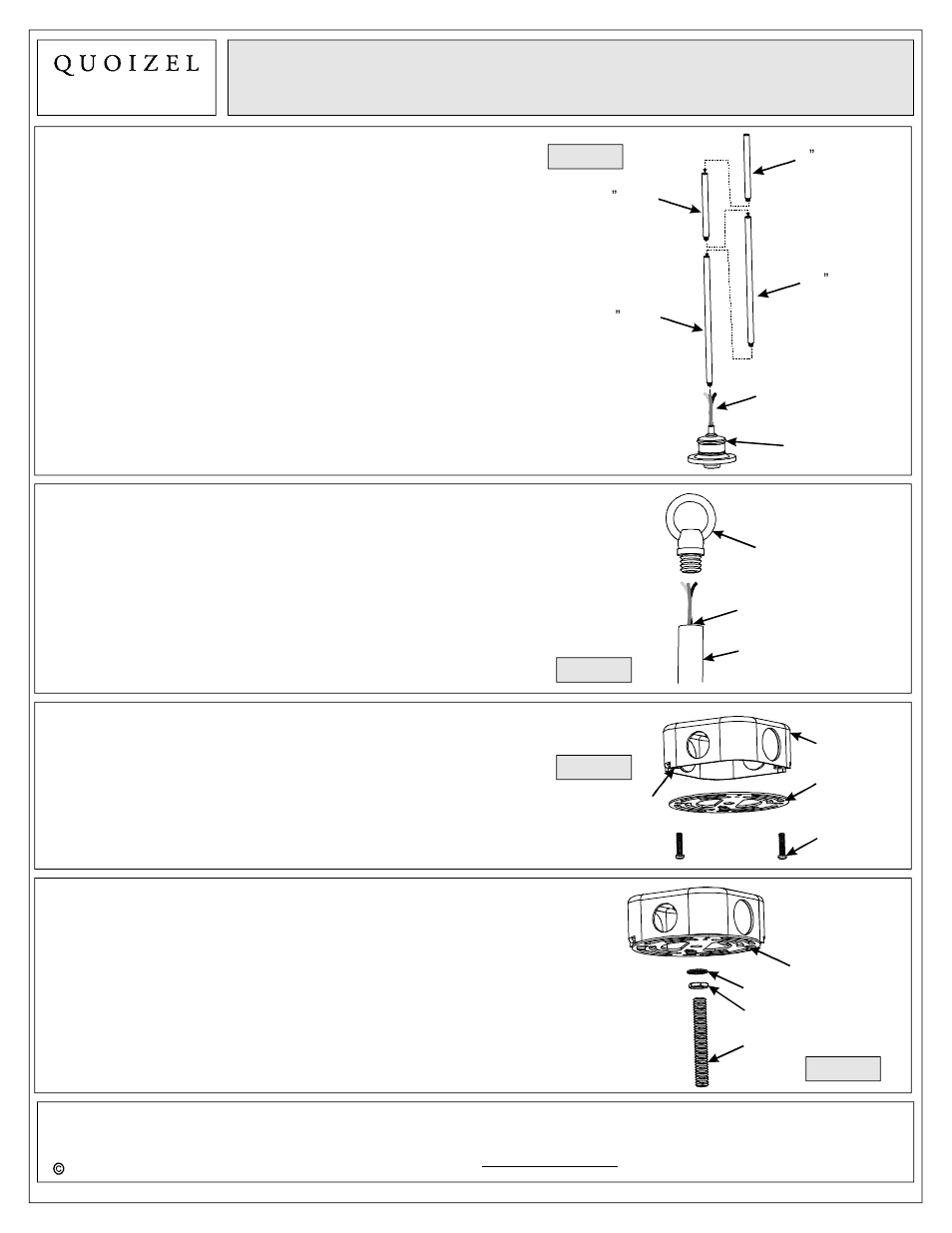 Quoizel ADM1512AN Admiral User Manual | Page 3 / 6