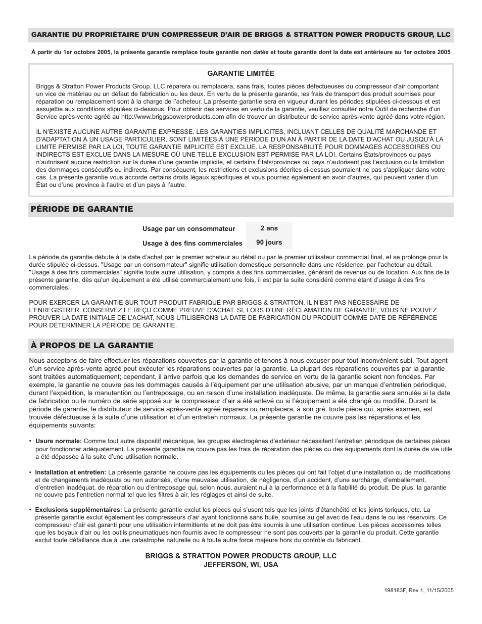 Briggs & Stratton 074000 User Manual | Page 37 / 56