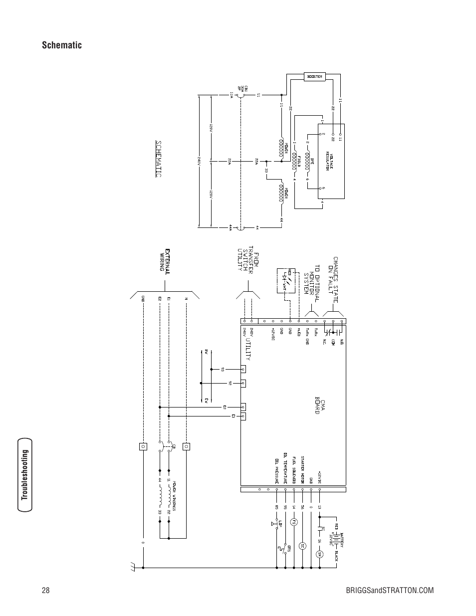Briggs & Stratton 7000 WATT 206484GS User Manual | Page 28 / 92