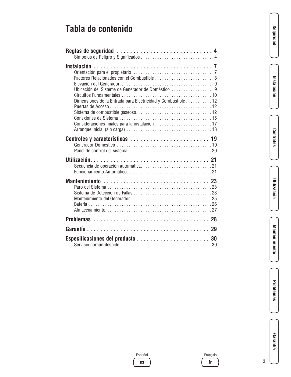 Briggs & Stratton 7000 WATT 206484GS User Manual | Page 35 / 92