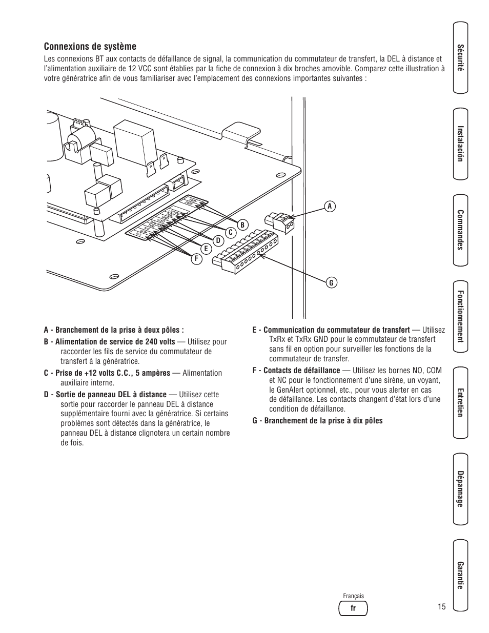 Briggs & Stratton 7000 WATT 206484GS User Manual | Page 77 / 92