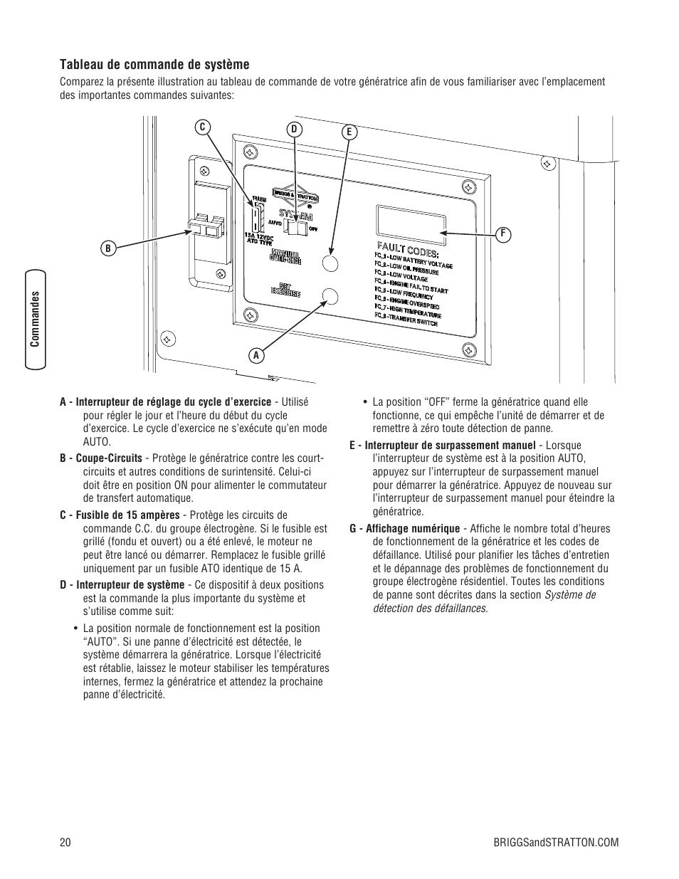 Briggs & Stratton 7000 WATT 206484GS User Manual | Page 82 / 92
