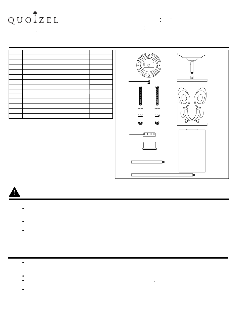 Quoizel JS1505BN Josslyn User Manual | 3 pages