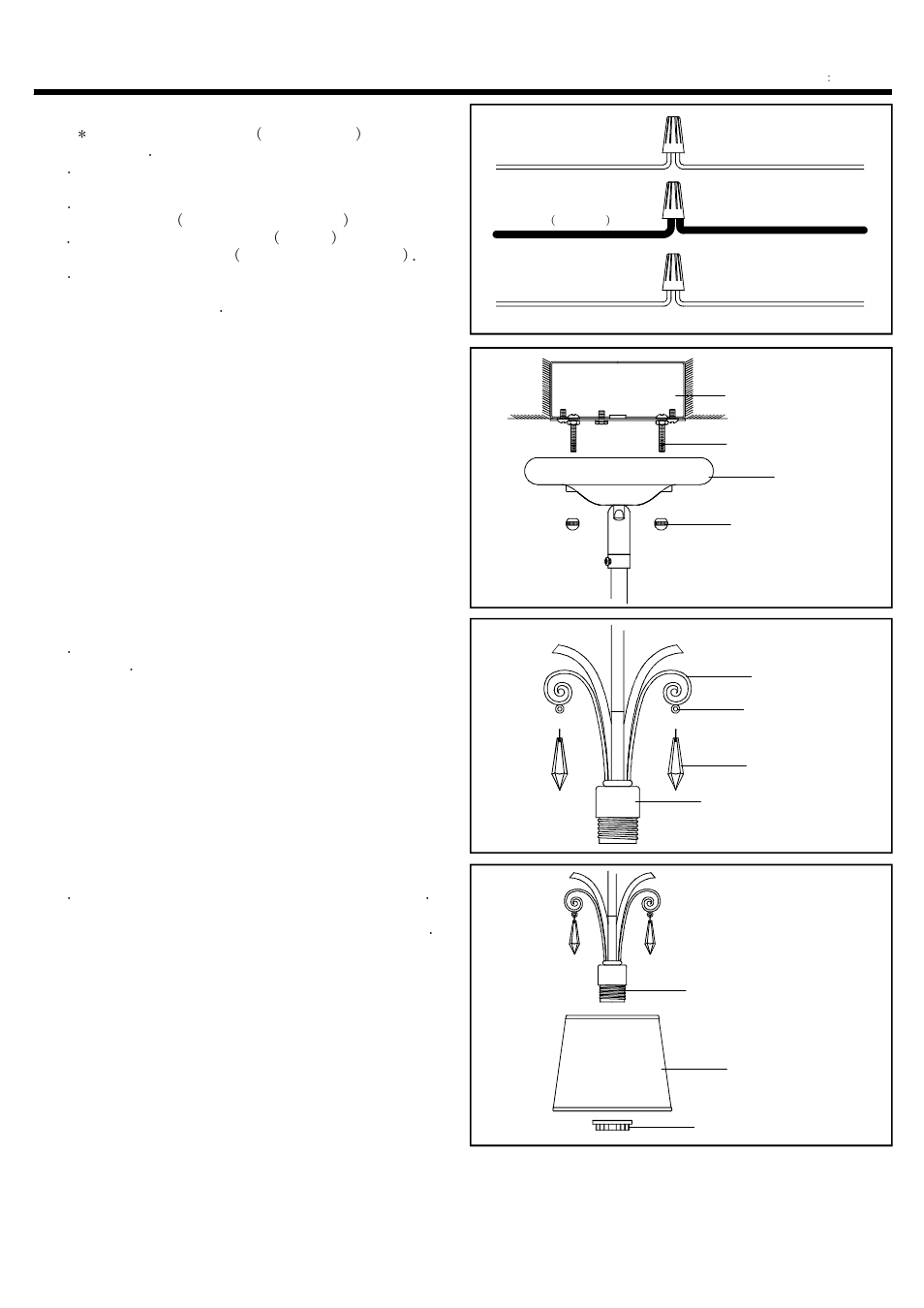 Step 5, Step 6, Step 7 | Step 4, Step 8, Installation instructions | Quoizel KD1507MM Kendra User Manual | Page 3 / 3