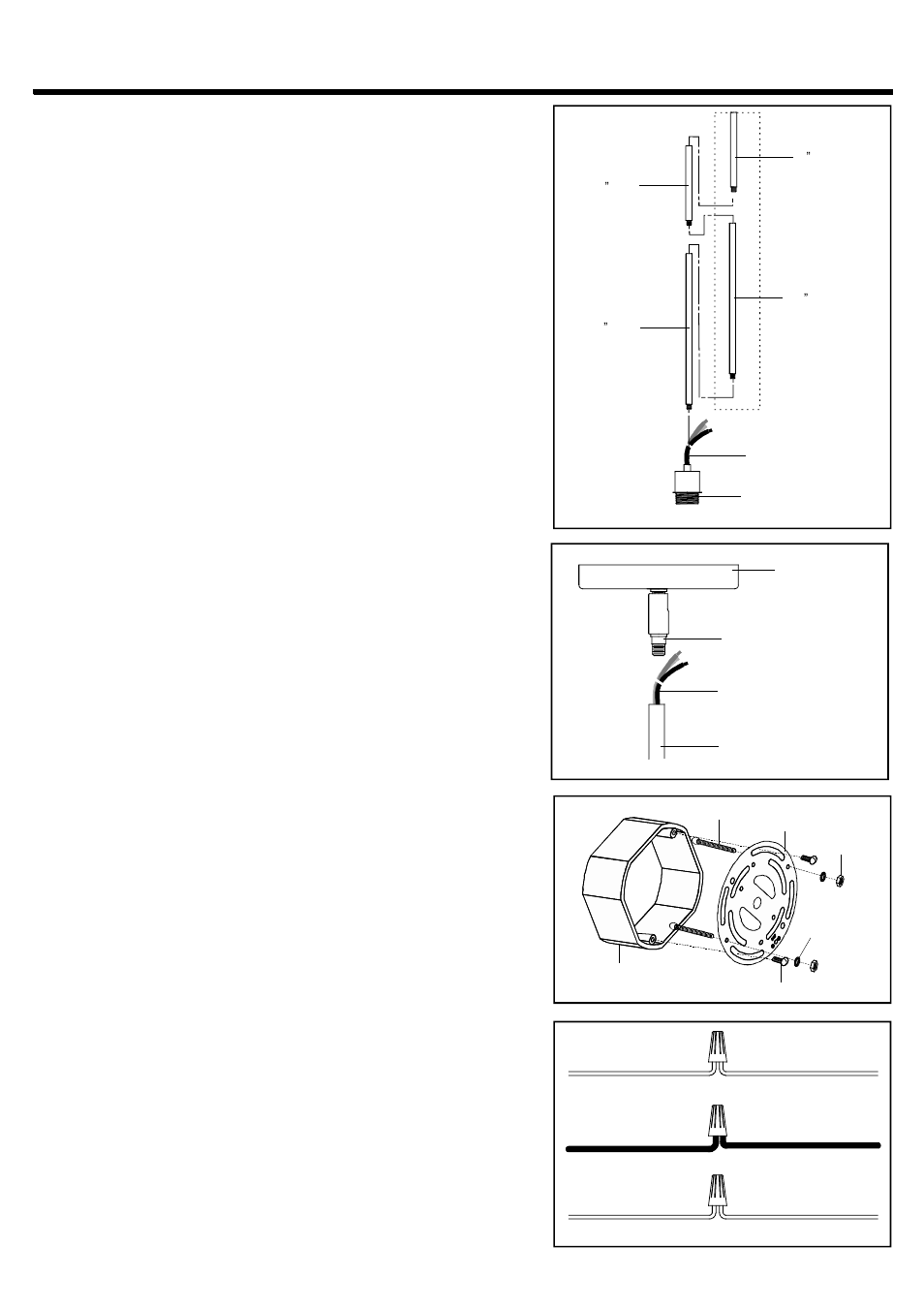 Installation instructions step 3, Step 1, Step 2 | Step 4 | Quoizel MC842PRC Laguna User Manual | Page 2 / 3