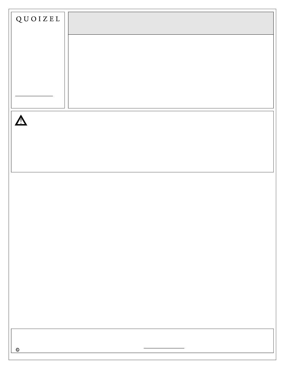 Quoizel MCLG337RC Laguna User Manual | 7 pages