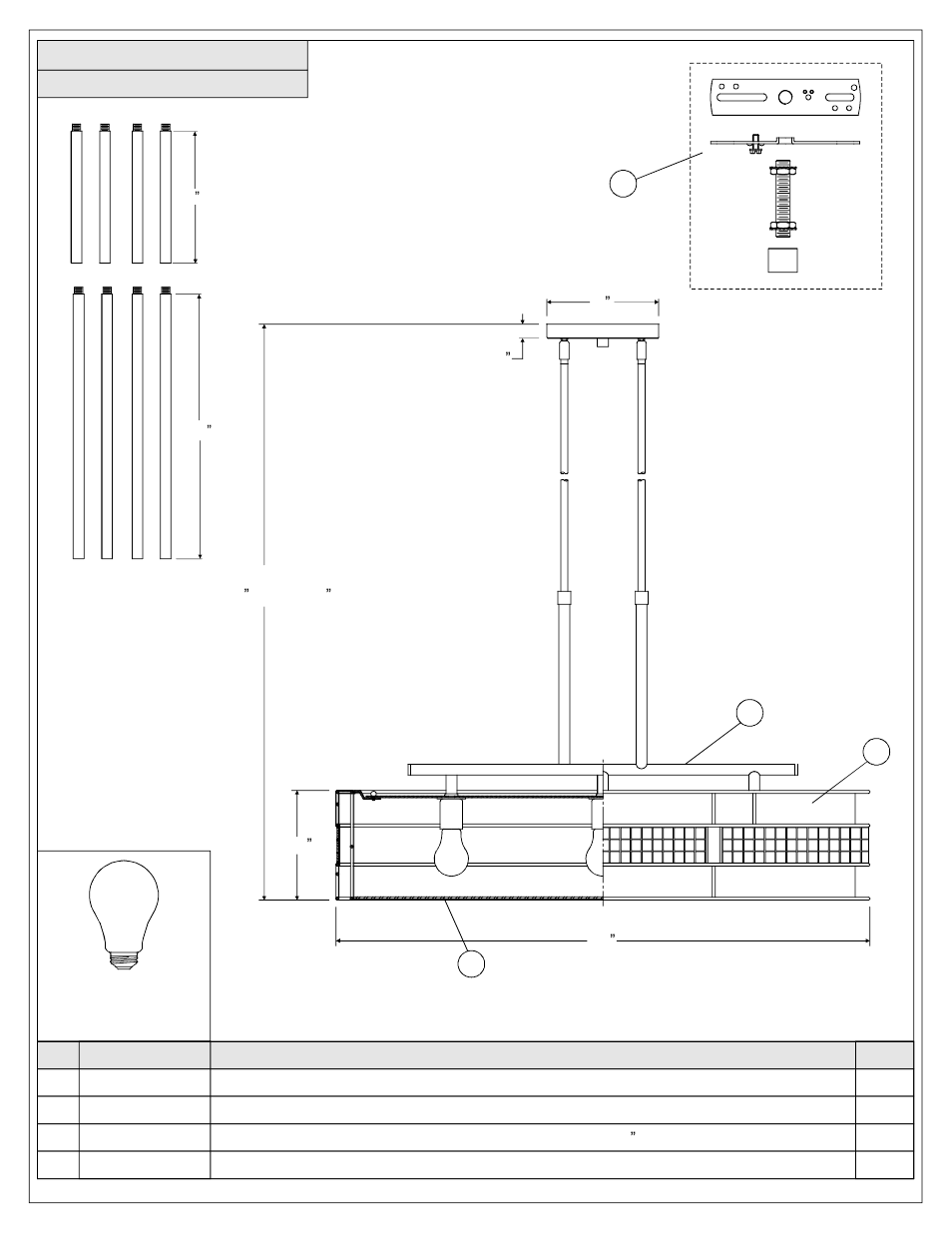 Quoizel MCLG337RC Laguna User Manual | Page 2 / 7