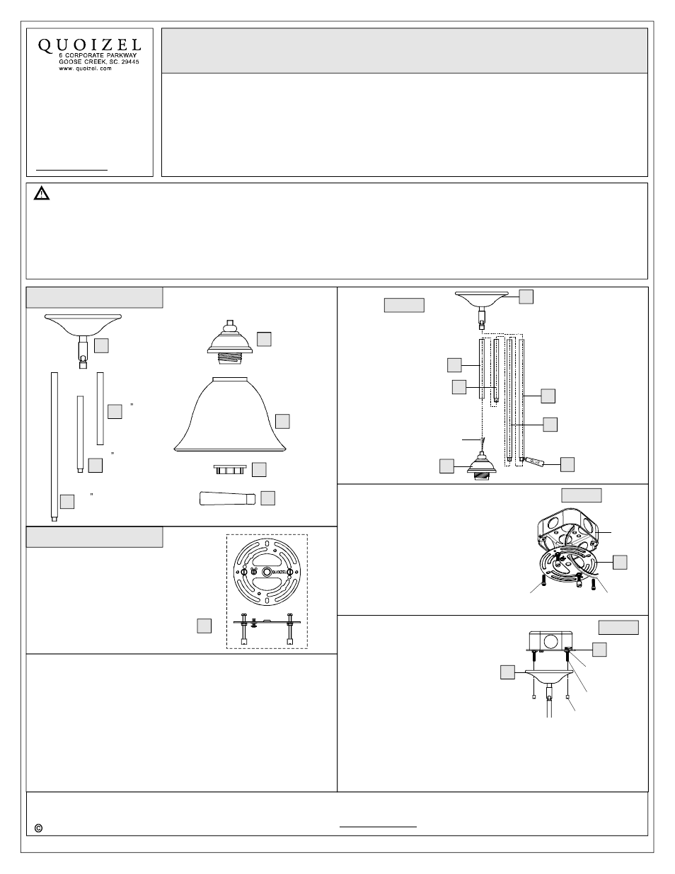 Quoizel LLN1508PN Lillian User Manual | 2 pages